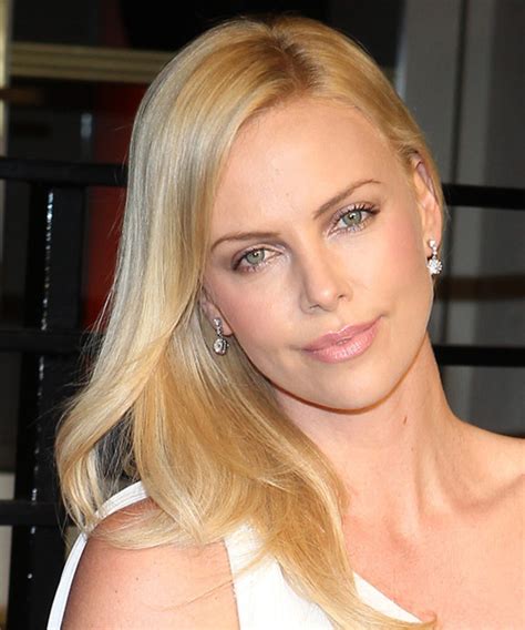 charlize theron blonde hair.